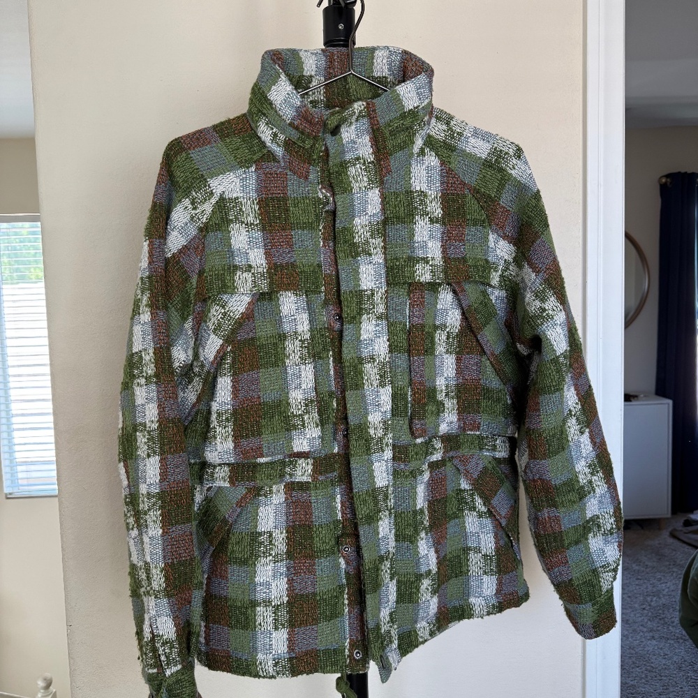 Green Plaid Jacket XS - Shades of Grey Micah Cohen